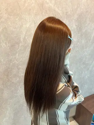 セミロング カラー 鹿児島 天文館 Colore凜のヘアスタイル