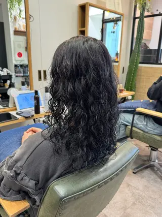 ロング カラー パーマ 縮毛矯正/艶髪カラー /パーマ/ひふみ🌱のヘアスタイル