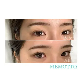 マツエク・マツパ MEMOTTO CHIHIROのマツエク・マツパデザイン