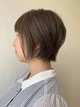 ショート カラー 木村 友香のヘアスタイル