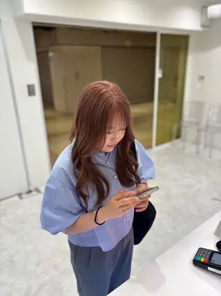 ロング カラー 大人っぽベージュ🤍 当日予約◎ヒロトのヘアスタイル