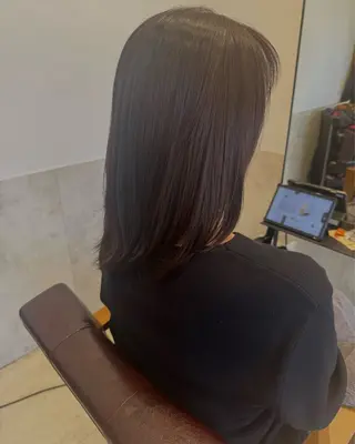 ミディアム カラー GO TODAY SHAiRE SALON 原宿STELLA所属・サイトウ タクマのヘアスタイル