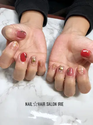 ネイル Hair salon Irie所属・與儀 知佳のネイルデザイン