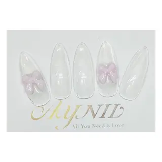 ネイル 🦋AYNIL🦋 ナチュラル専門店♥️のネイルデザイン