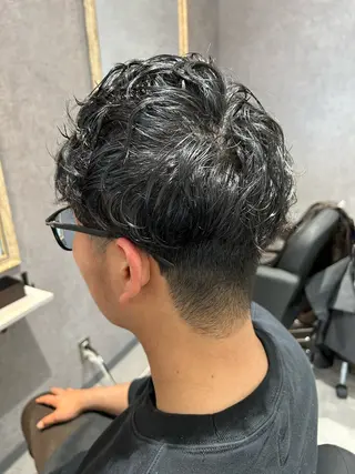 ショート パーマ メンズ IwAsh 鶴ヶ峰所属・✨ショートスタイル✨ 山本のヘアスタイル