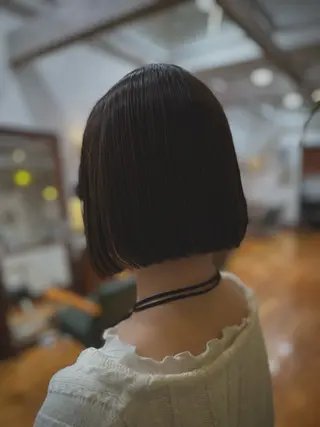 ショート カラー KAKERU/ボブ/ ショート/パーマ🌱のヘアスタイル