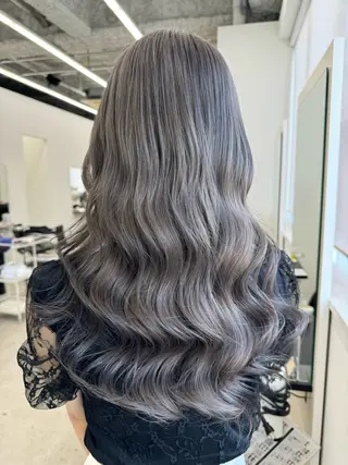 ロング 原田 瑠月のヘアスタイル