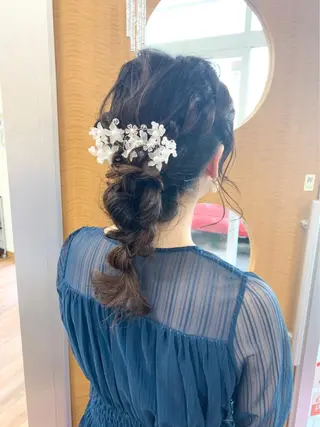 ヘアアレンジ hair salon　BOTANICAL所属・岩尾 志保のヘアスタイル
