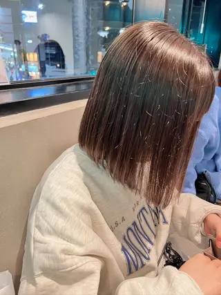 ショート カラー ロカリタ　河原町三条所属・🌐👽フクイ キララ🌎💎のヘアスタイル