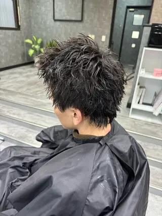 ショート スパイキーショート/ フェードカット/石田のヘアスタイル