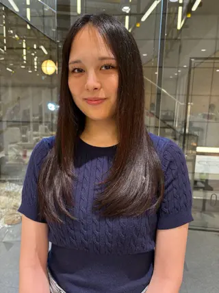 ロング カラー 🦋sana🦋 似合わせカット✁のヘアスタイル