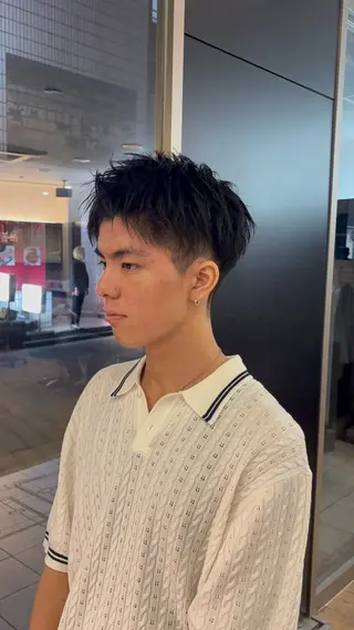 ショート メンズ MEN'S HAIR PERCUT所属・行方 晴貴のヘアスタイル