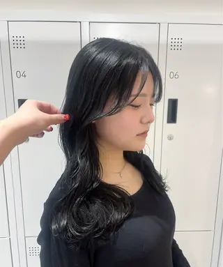 ロング カラー みう/仙台/暖色/ 艶髪/顔周りカット/のヘアスタイル