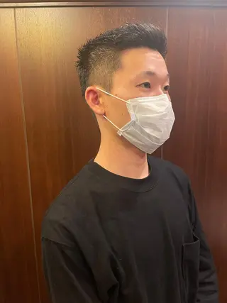 ショート メンズ ヒロ銀座　　　御徒町所属・ヒロ銀座　小林 透真のヘアスタイル