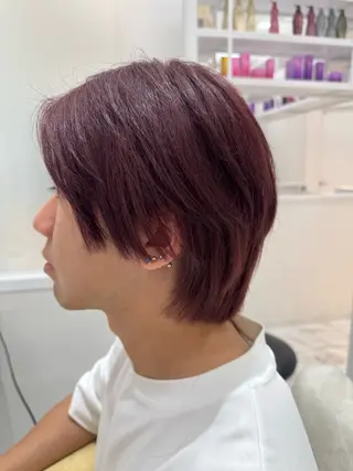 ショート LUPOTE所属・✨髪質改善美髪×🩵 艶透明感カラータイガのヘアスタイル