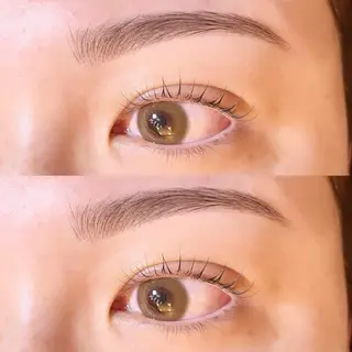 アイブロウ mika❤︎まつげ| 眉毛|束感のマツエク・マツパデザイン
