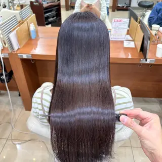 ロング 🎈艶カラー🎈 パーマ🎈又吉のヘアスタイル