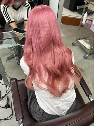 ロング カラー 大阪梅田/ イマムラミヅキのヘアスタイル