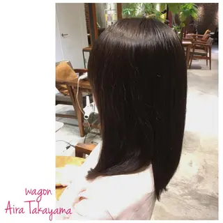 セミロング カラー ツヤ美髪💐 髪質改善/高山愛来のヘアスタイル