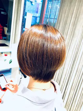 ショート Agu hair Ao 香取佐原店所属・蓑輪 ミノワのヘアスタイル