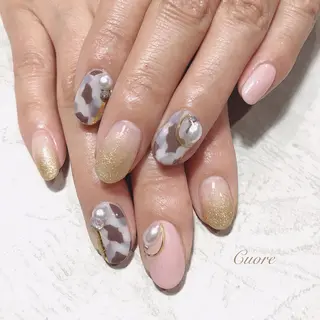 ネイル Cuore谷岡紗妃/ 宮崎台のネイルデザイン