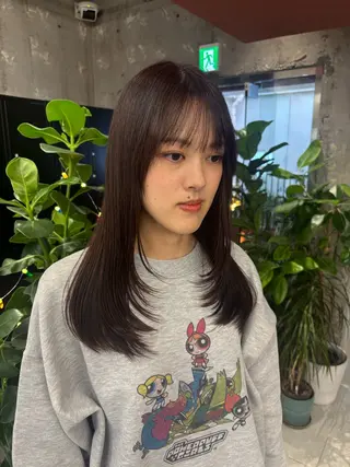 ロング カラー ほらぐち るいのヘアスタイル