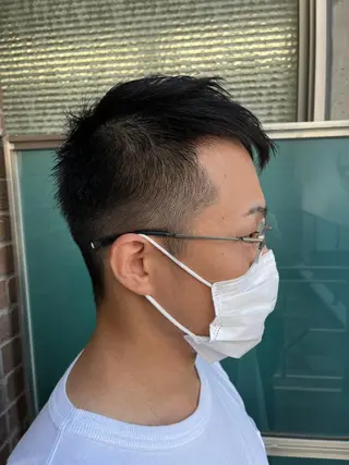 ショート カラー パーマ ヘアアレンジ メンズ キッズ ネイル マツエク・マツパ アイブロウ times salon名駅所属・久木原 ゆりのヘアスタイル