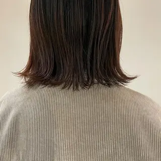 ミディアム Chiho / 梅田 / ボブ/ パーマのヘアスタイル