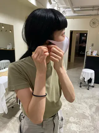 ミディアム カラー メンズ 🦮shiori アイドルオタク🦮のヘアスタイル