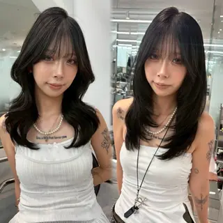 ロング 日吉／レイヤー／ 髪質改善／iatoのヘアスタイル