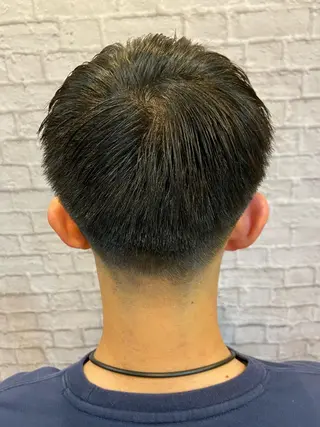ショート カラー パーマ ヘアアレンジ メンズ 💈メンズ特化 副店長松浦一聖💈のヘアスタイル
