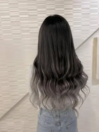 ロング KOSEI シールエクステのヘアスタイル