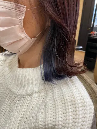 セミロング 亀川蓮 Agu hairのヘアスタイル