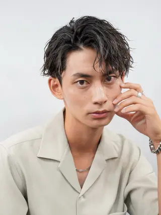 パーマ メンズ 原宿 フェザーパーマ fifth イノウエのヘアスタイル