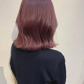 ミディアム カラー Lolonois梅田 /Okazaki:)のヘアスタイル