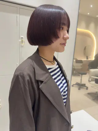 ショート 廣 麻衣香のヘアスタイル