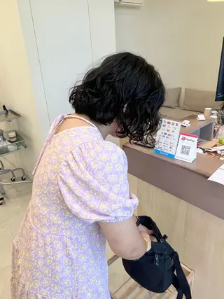 ショート パーマ 似合わせカット🫧 /パーマRINAのヘアスタイル