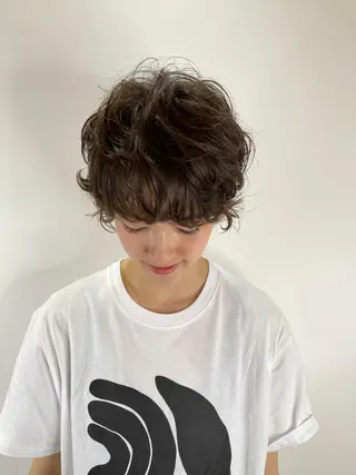 ショート DOG MANIA PiNCH所属・大人女性スタイル マルイチのヘアスタイル