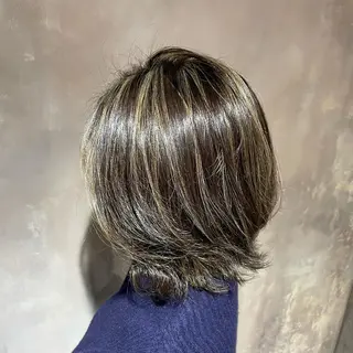 ミディアム カラー La vielle所属・La vielle 西峠のヘアスタイル