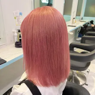 ミディアム カラー ブリーチカラー 🩵MIZUKIのヘアスタイル