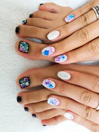 ネイル 河野ちえ (雑誌掲載サロン)のネイルデザイン