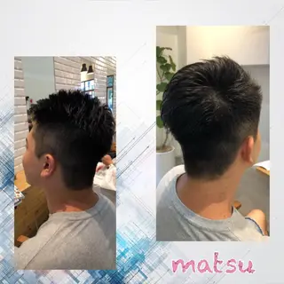 メンズ MATSU 🌟韓国🇰🇷のヘアスタイル