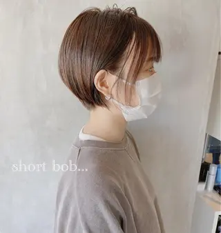 ショート カラー ヘアアレンジ stylist/蛯谷 珠里のヘアスタイル