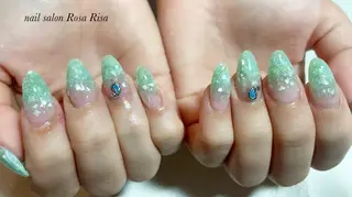 セミロング ネイル ネイルスタジオ シェイクユアハンズのネイルデザイン