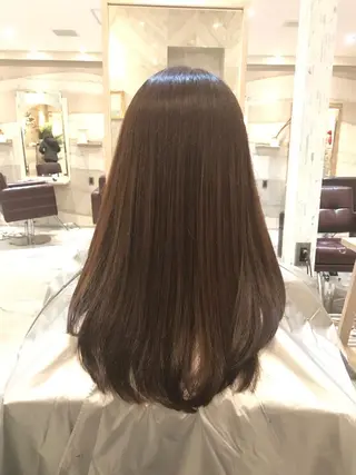 セミロング カラー 髪質改善・艶髪特化 木村侑平のヘアスタイル