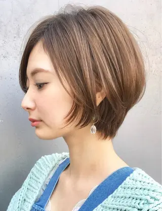 ショート i.Ehime所属・VIEW EHIME 齋藤  あつきのヘアスタイル