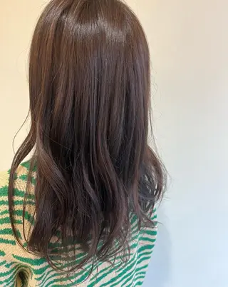 ロング カラー 縮毛矯正/ハイトーン ❤︎❤︎YURINOのヘアスタイル