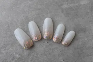 セミロング カラー ネイル Aayley(アイリー)Salon所属・Aayley アイリ―サロンのネイルデザイン