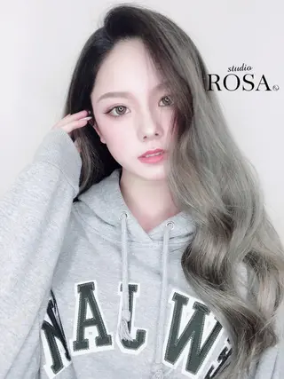 カラー ALMAbyROSA所属・関東 蓮太のヘアスタイル