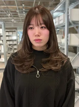 セミロング カラー ダブルカラー/レイヤ ーカット 🤍ゆきなのヘアスタイル